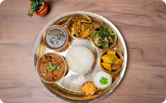 Nepali Veg Thali